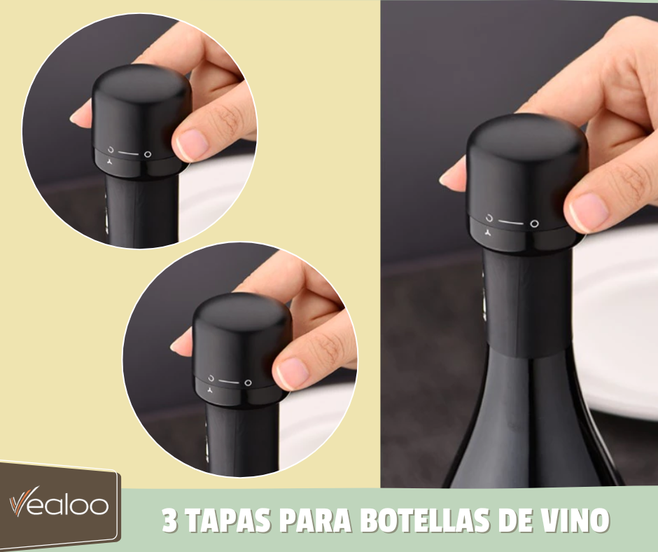 Tapas para Botellas de Vino - WineCaps™