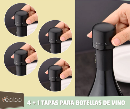 Tapas para Botellas de Vino - WineCaps™